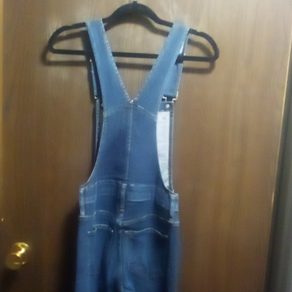 NWT Madewell Indigo Skinny Overalls - Picture 13 of 15